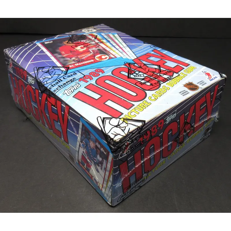 1989/90 Topps Hockey Unopened Wax Box (BBCE)