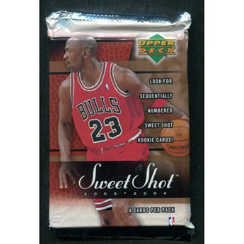 2003/04 Upper Deck Sweet Shot Basketball Unopened Pack (Hobby)