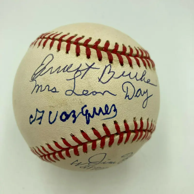 Rare Negro League Legends Multi Signed Baseball With JSA COA