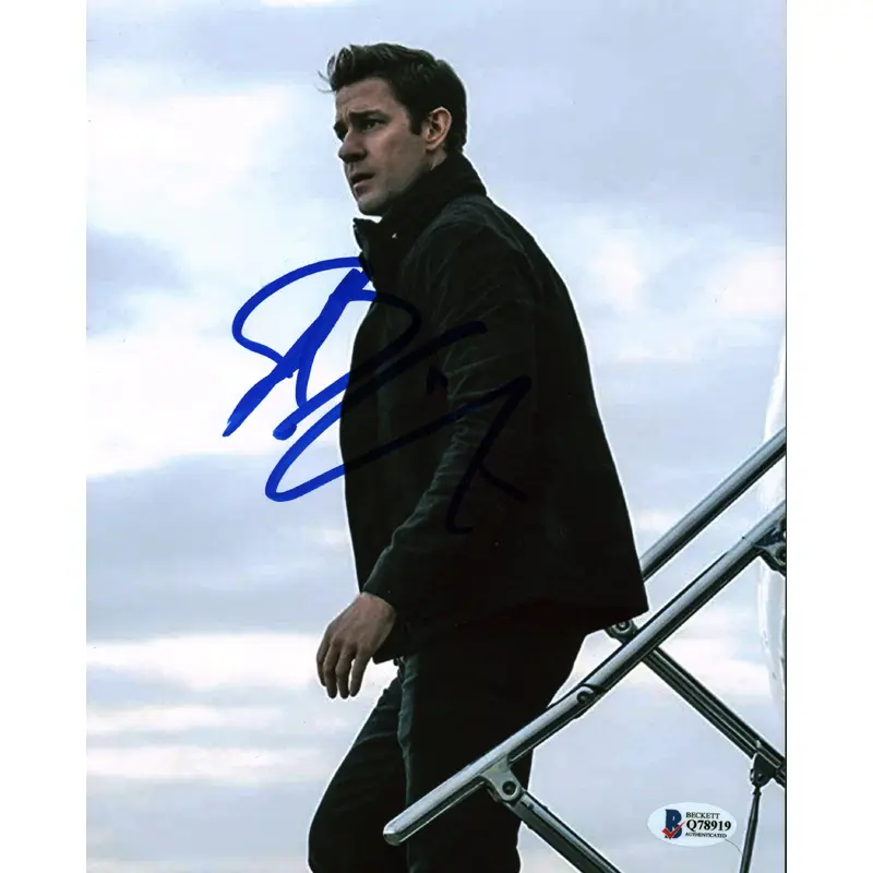 John Krasinski Jack Ryan Authentic Signed 8x10 Photo Autographed BAS #Q78919