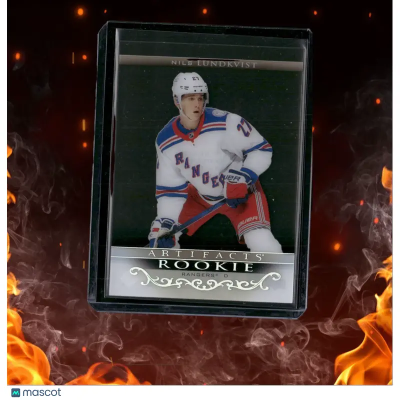 2022-23 Upper Deck Nils Lundkvist Clear Cut Rookie #CRU-20