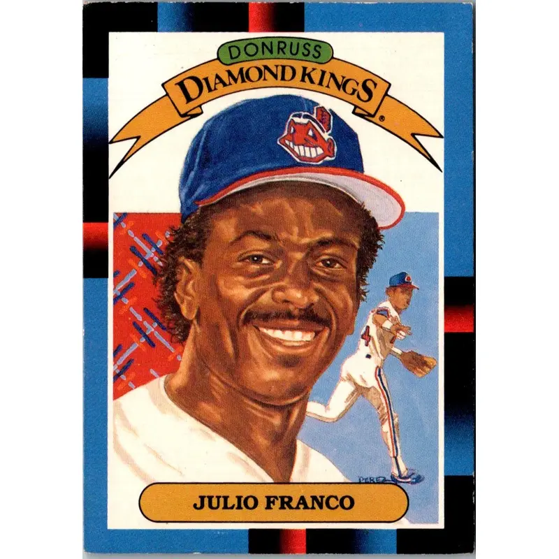 1988 Donruss Super Diamond Kings Julio Franco #10