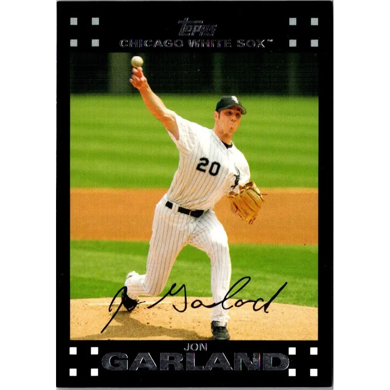 2007 Topps Red Back Jon Garland #359