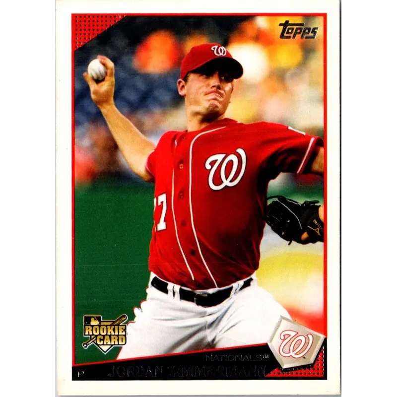 2009 Topps Updates & Highlights Jordan Zimmermann #UH201 Rookie