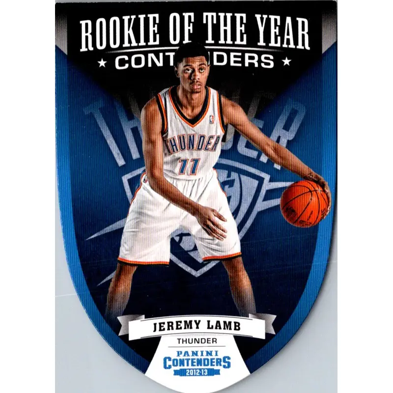 2012 Panini Contenders Rookie Of The Year Jeremy Lamb #8
