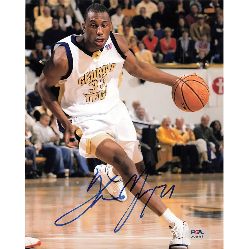Thaddeus Young signed 8x10 photo PSA/DNA Indiana Pacers Autographed