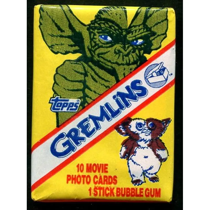 1984 Topps Gremlins Unopened Wax Pack