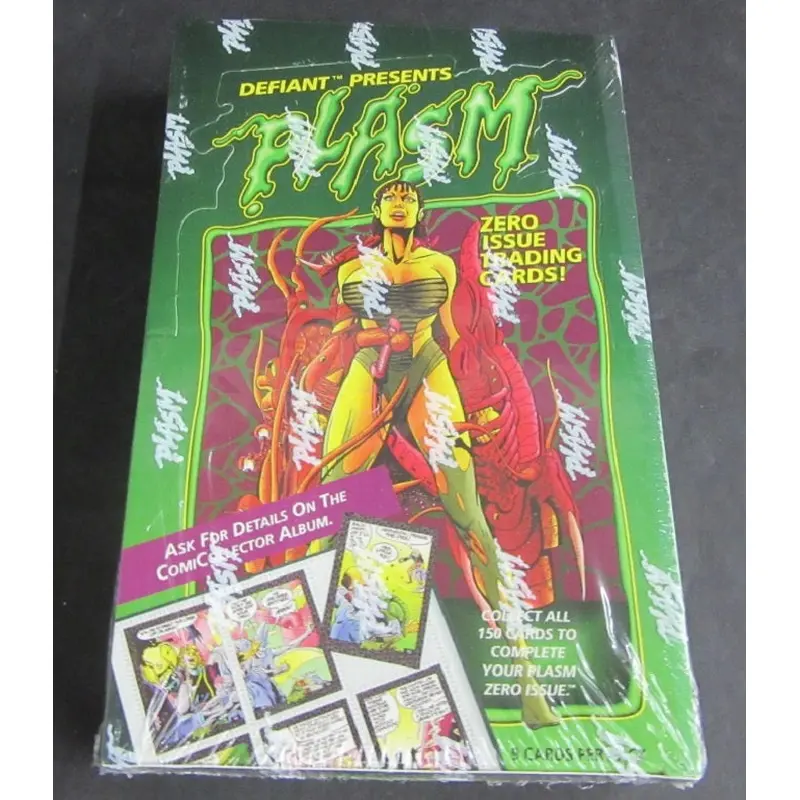 1993 River Group Plasm Zero Issue Trading Cards Box