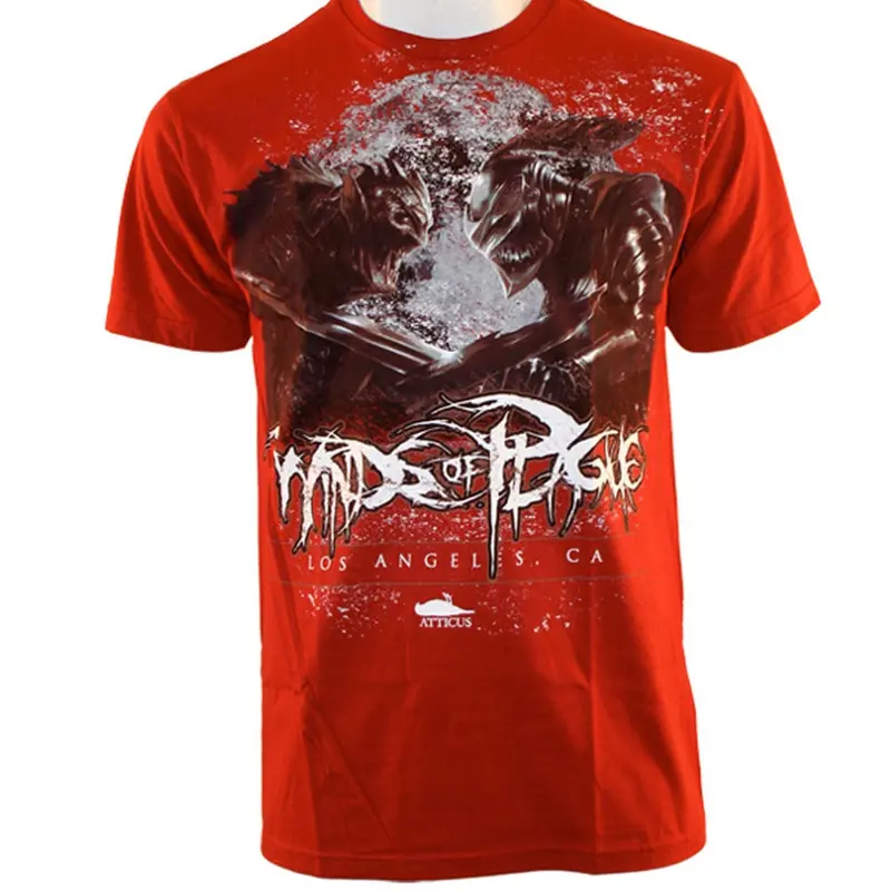 Atticus Black - Winds of Plague Collab Scarlet Soft T-Shirt