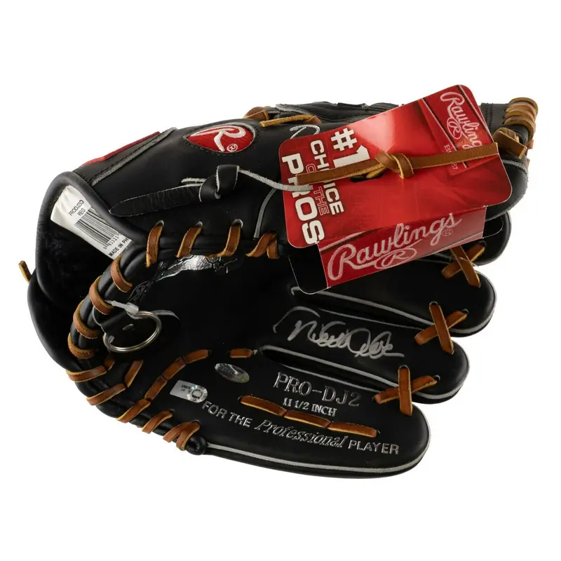 Derek Jeter Signed Rawlings Game Model Baseball Glove Steiner COA