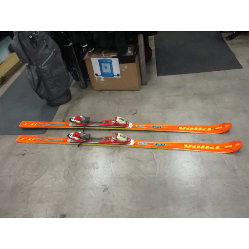 Used Volkl P30 RC Racing Downhill Skis w/ Marker Bindings 190cm