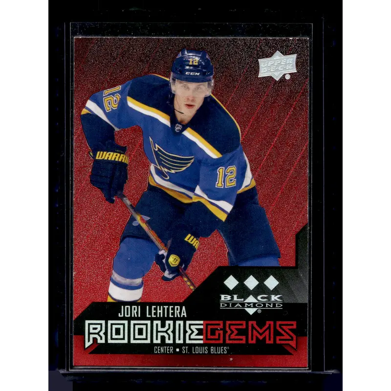 2014-15 Upper Deck Black Diamond - Star Rubies - Rookie Gems - Jori Lehtera #198 /150 RC