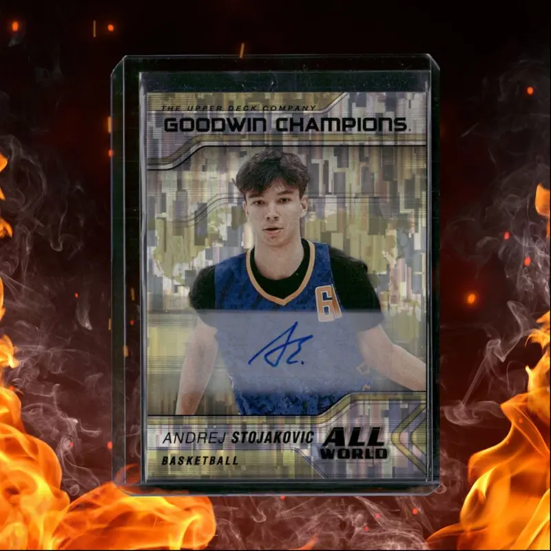 2024-25 Upper Deck Goodwin Champions Andrej Stojakovic All-World Auto #AW-15