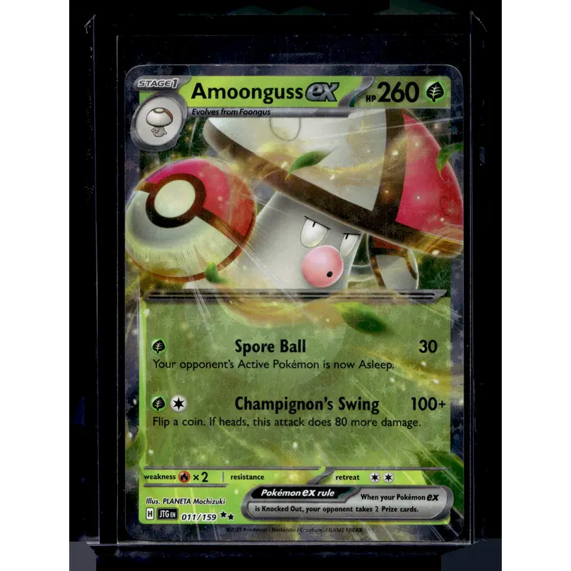 2025 Pokemon - Scarlet & Violet - Journey Together - Amoonguss ex #011