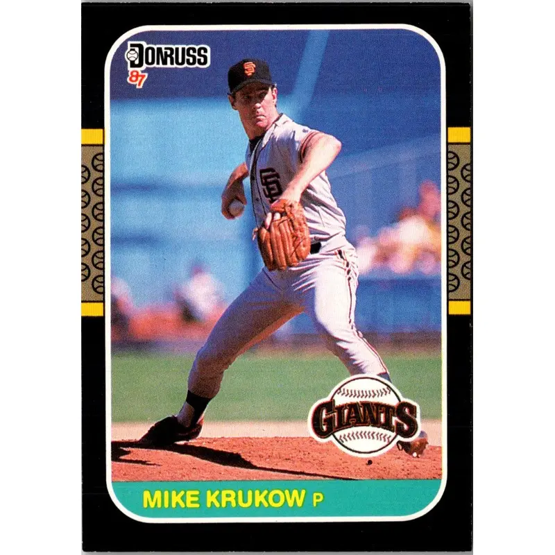 1987 Donruss Mike Krukow #609