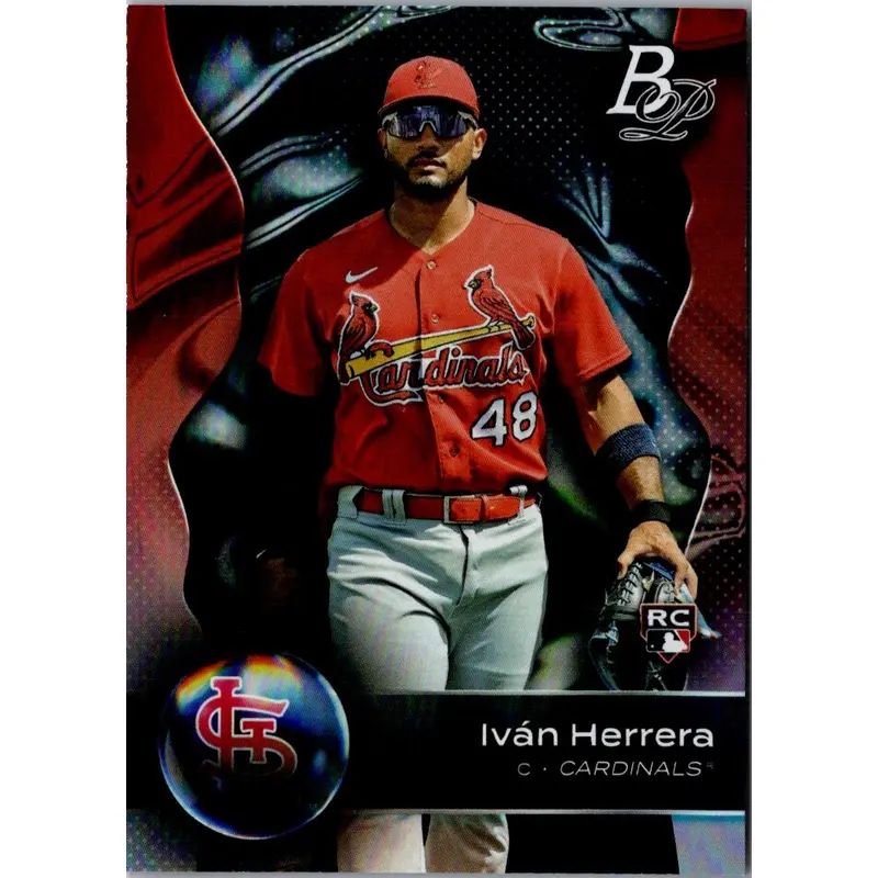 2023 Bowman Platinum Ivn Herrera #65 Rookie