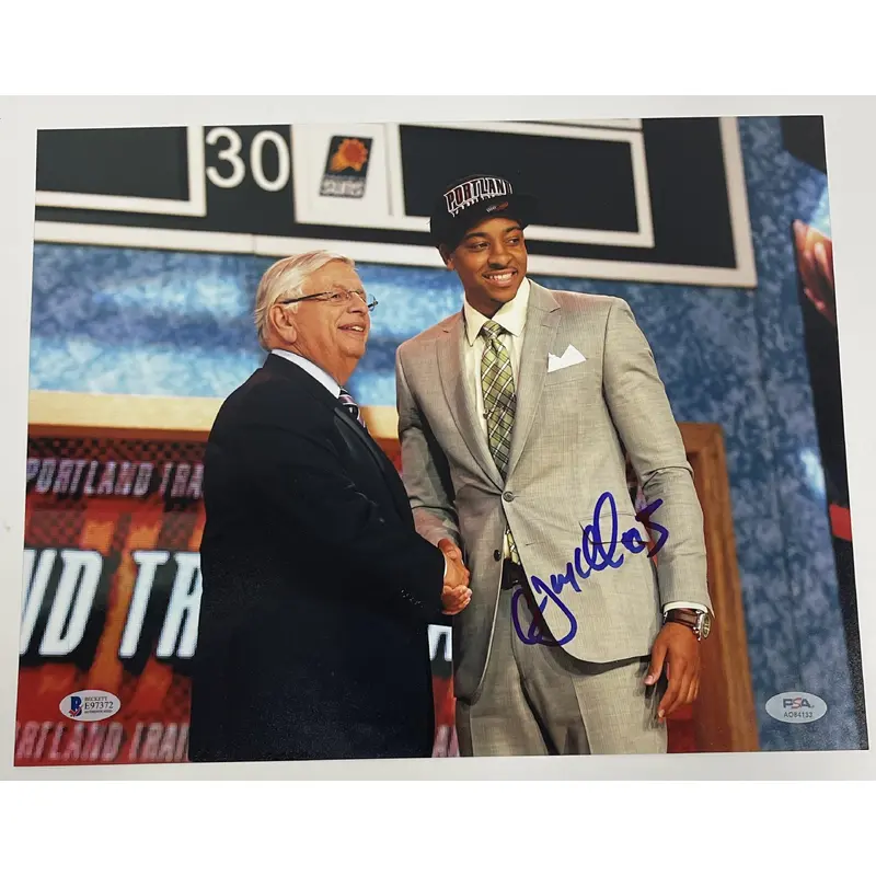CJ McCollum signed 11x14 photo PSA/DNA New Orleans Pelicans Autographed