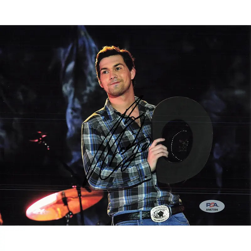 William Michael Morgan signed 8x10 photo PSA/DNA Autographed Musician