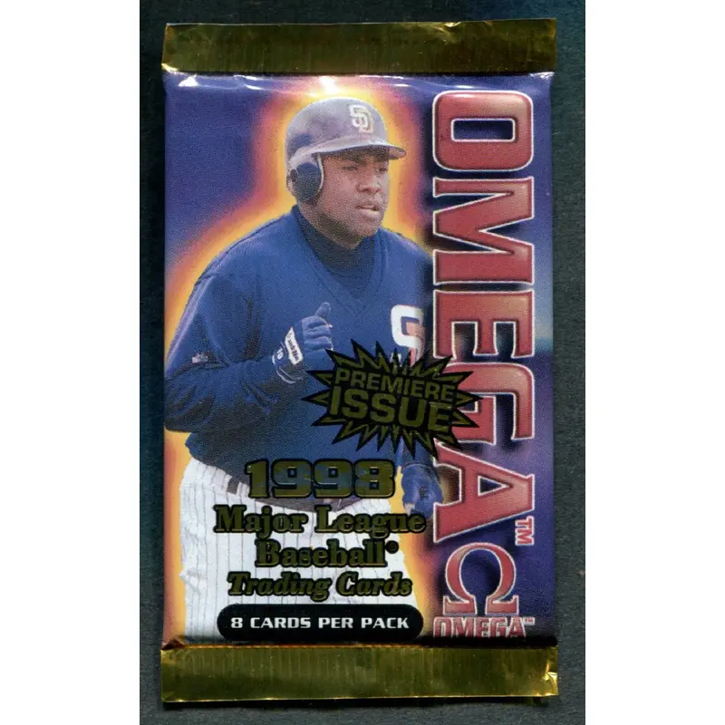 1998 Pacific Omega Baseball Unopened Pack