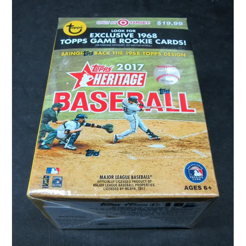 2017 Topps Heritage Baseball Blaster Box (Target) (8/9)