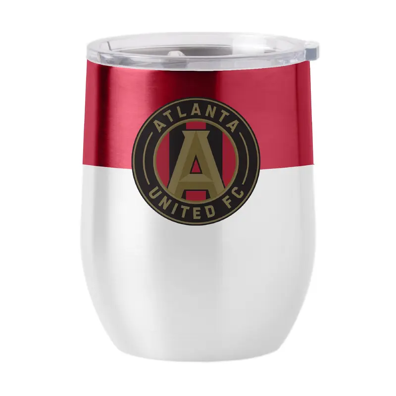 Atlanta United 16oz Colorblock Stainless Curved Beverage