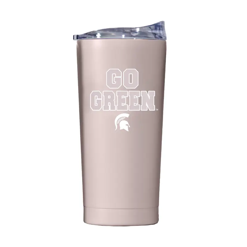 Michigan State 20oz Stencil Powder Coat Tumbler