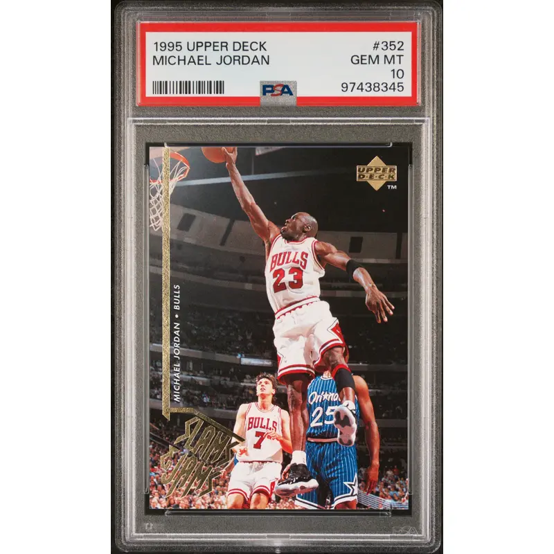 Michael Jordan 1995 Upper Deck #352 PSA 10 Gem Mint