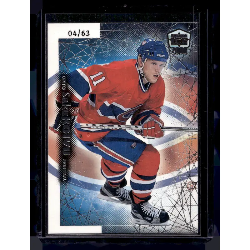 1999-00 Pacific Dynagon Ice - Premiere Date - Saku Koivu #102 /63