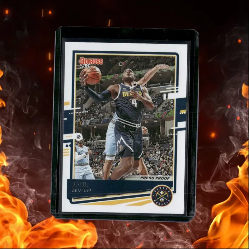 2020-21 Panini Donruss Paul Millsap Press Proof 286/349 #186