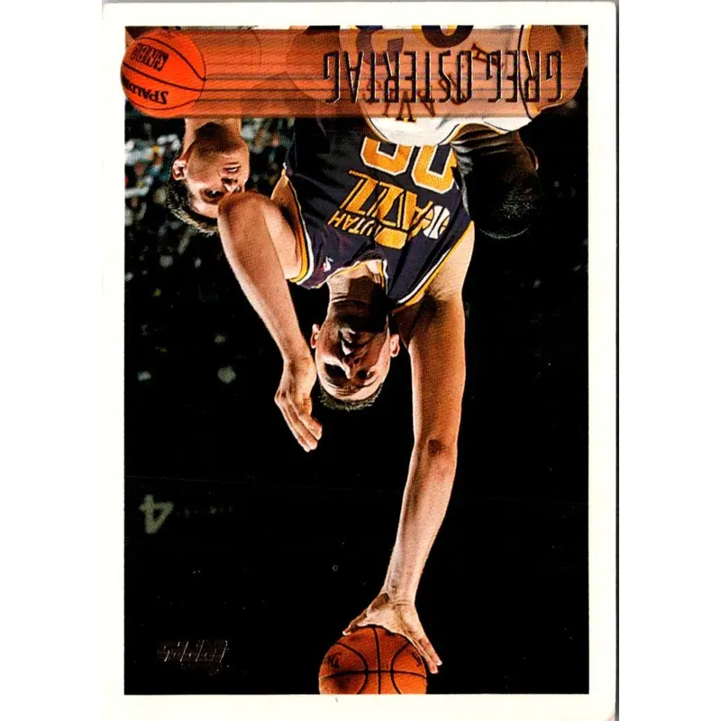 1995 Topps Greg Ostertag #207 Rookie