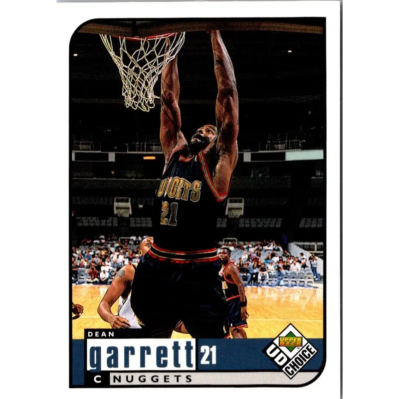 1998 UD Choice Dean Garrett #38