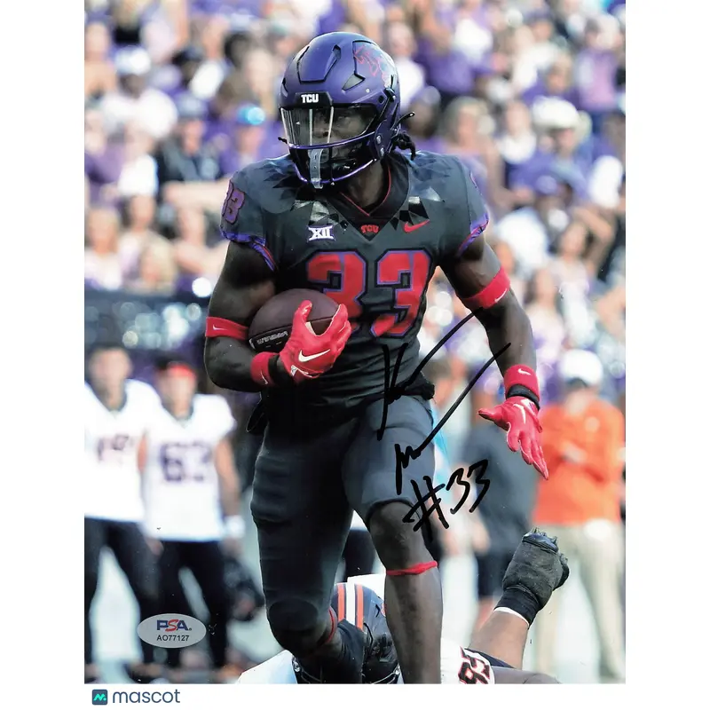 Kendre Miller Signed 8x10 Photo PSA TCU Horned Frogs