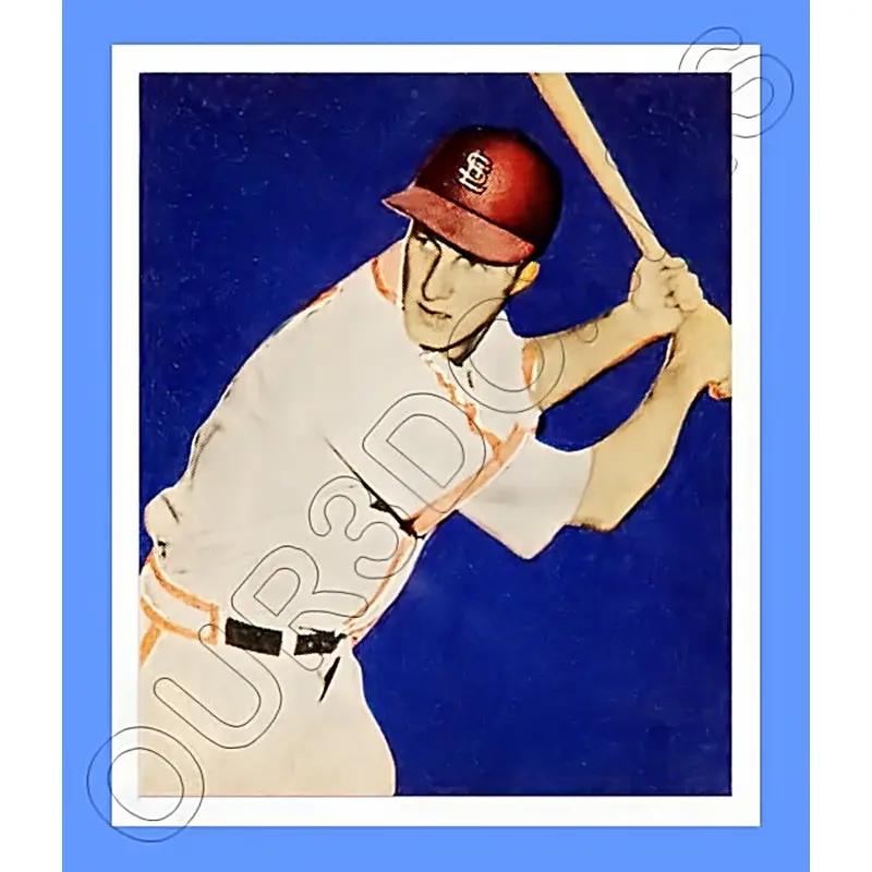 Stan Musial 1949 Bowman Reproduction Card - 3996
