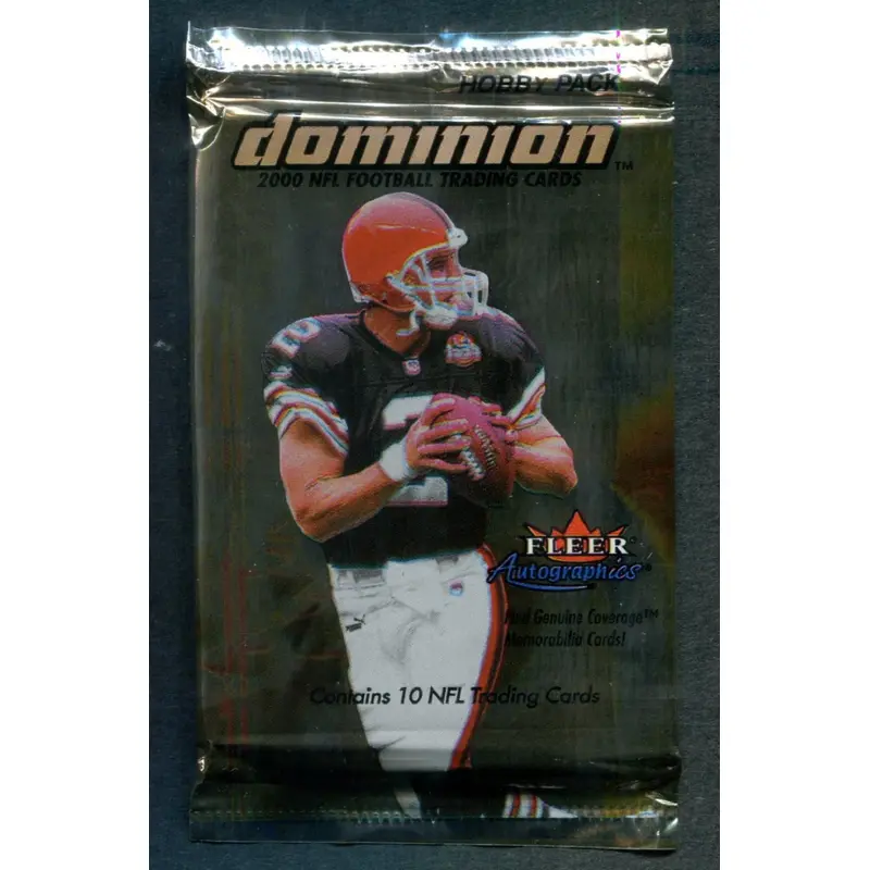 2000 Skybox Dominion Football Unopened Pack (Hobby)
