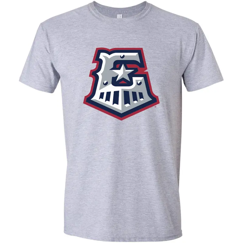 Round Rock Express Gray E-Train Logo Tee