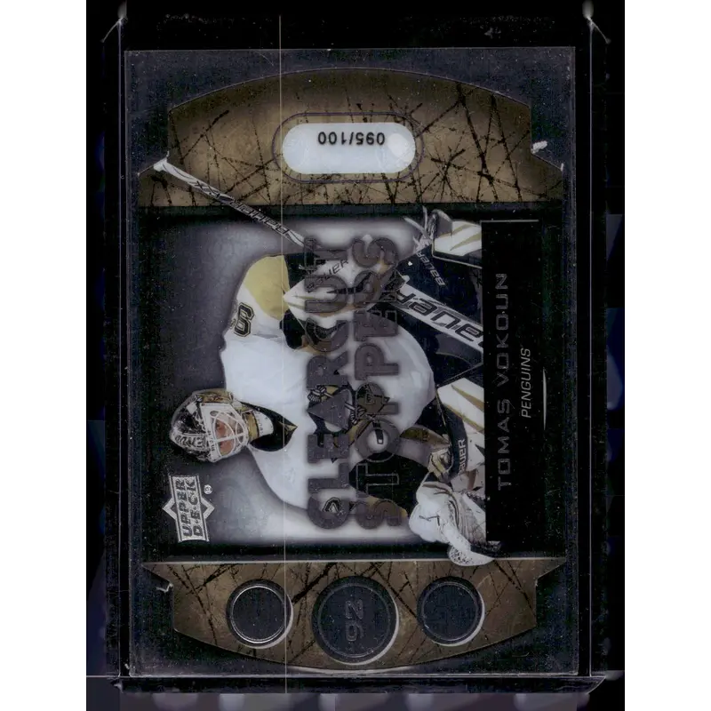 2013-14 Upper Deck - Clear Cut Stoppers - Tomas Vokoun #CCS-36 /100