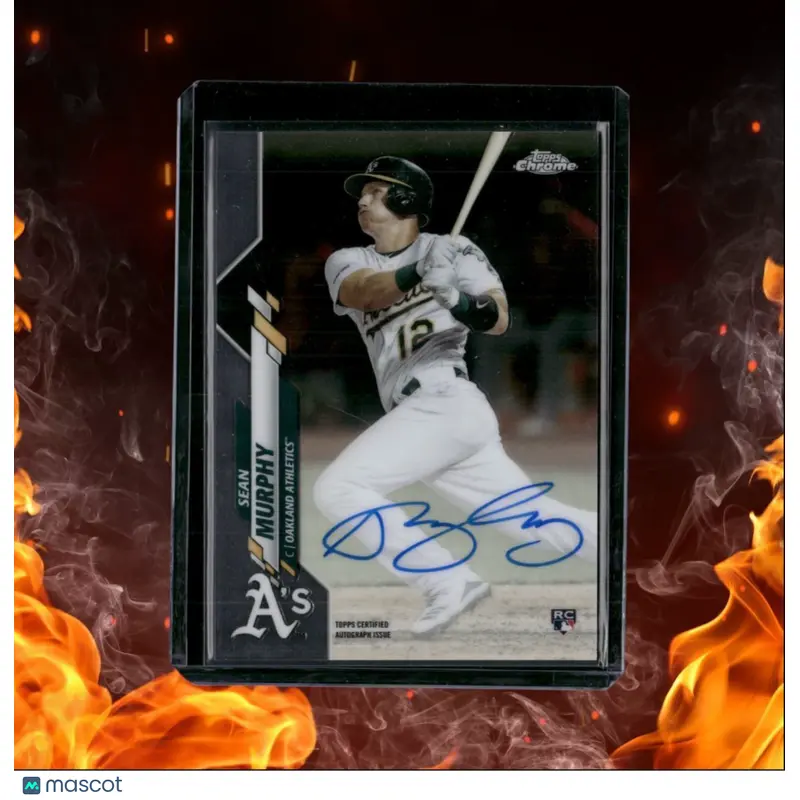 2020 Topps Chrome Sean Murphy Rookie Auto #RA-SM
