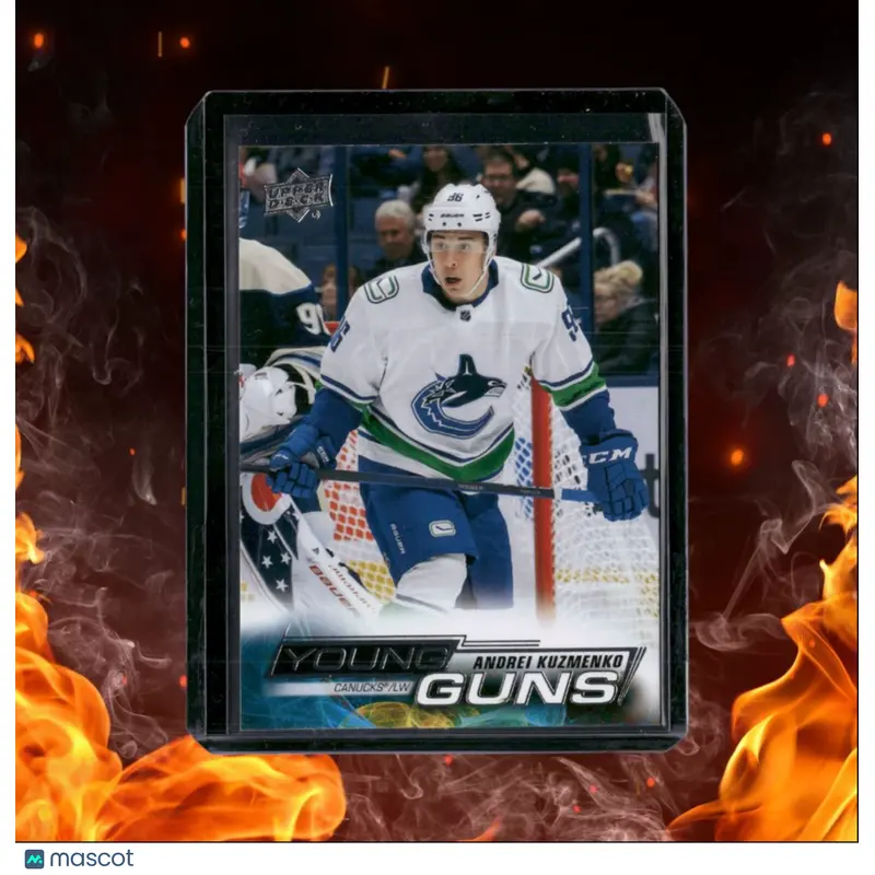 2022-23 Upper Deck Andrei Kuzmenko Young Guns Rookie #465
