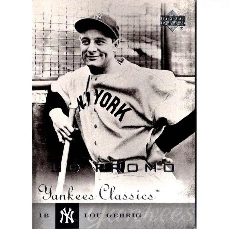 2004 Upper Deck Yankees Classics Lou Gehrig #80