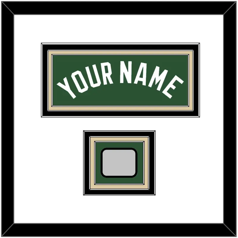Milwaukee Name & Champions Patch - Green Icon - Triple Mat 1