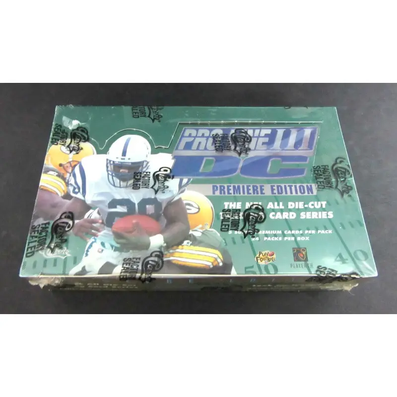 1996 Classic Pro Line DC III Football Box