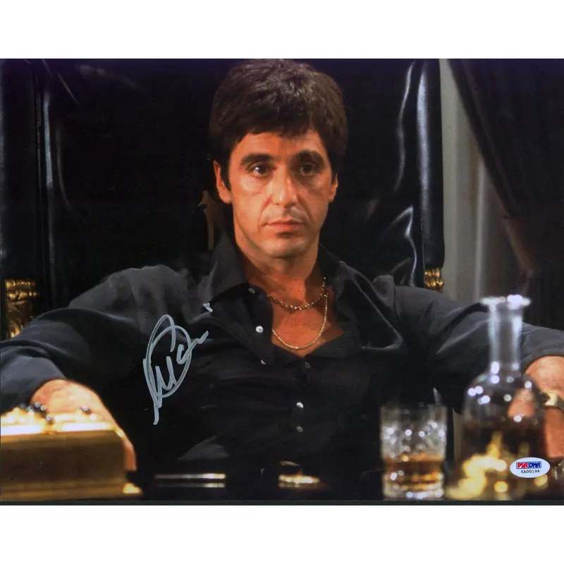 Al Pacino Scarface Authentic Signed 11x14 Photo Autographed PSA/DNA Itp #5A00194