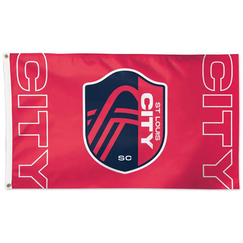 St. Louis City SC Official MLS Soccer Deluxe-Edition Premium 3'x5' Flag - Wincraft Inc.