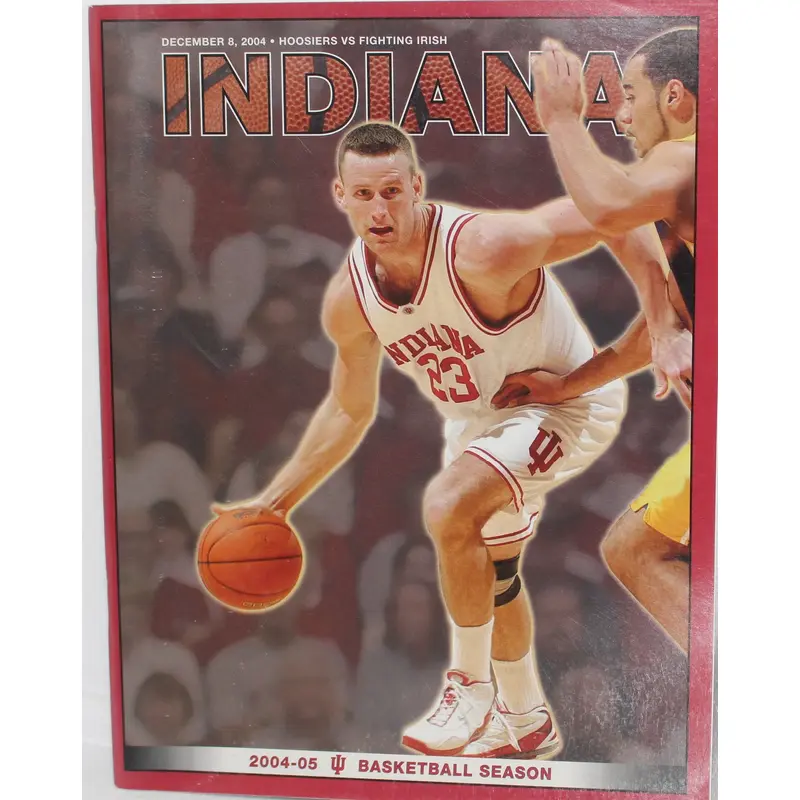 2004 Notre Dame vs Indiana University Basketball Program