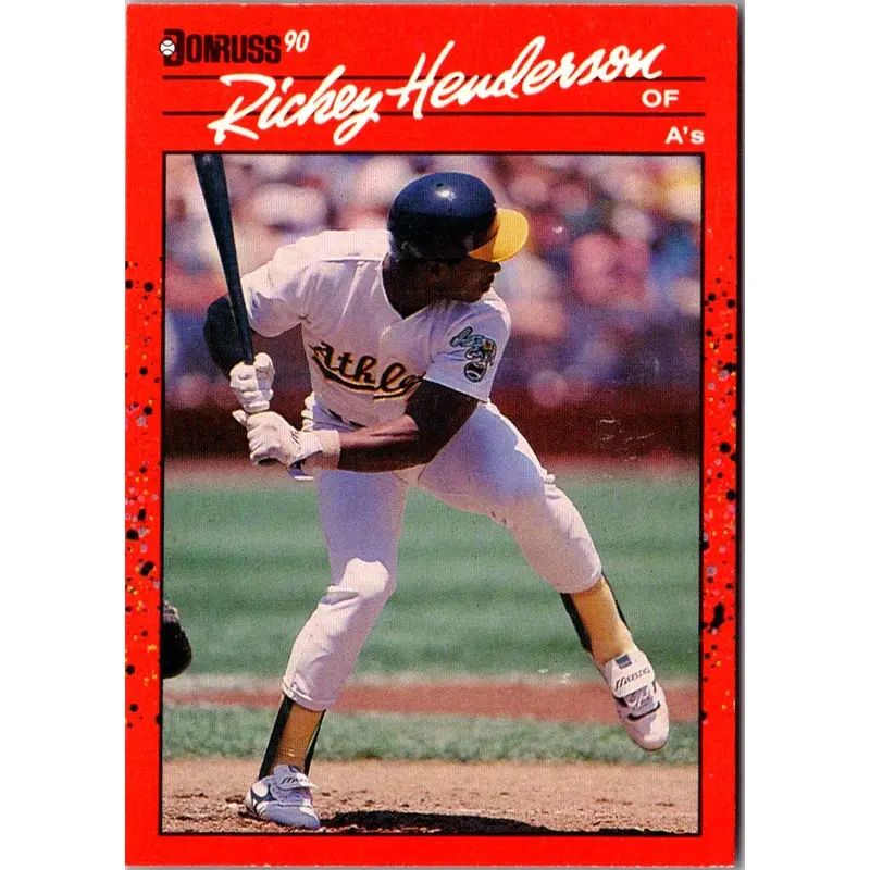 1990 Donruss Rickey Henderson #304