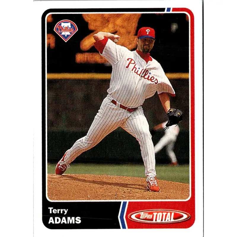 2003 Topps Total Silver Terry Adams #391