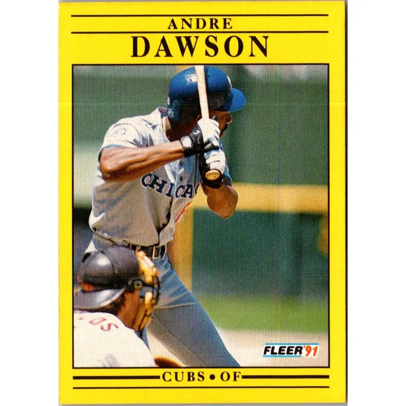 2018 Fleer Andre Dawson #419