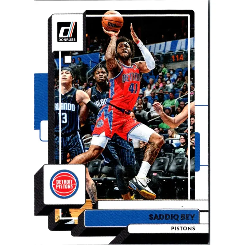 2022 Donruss Saddiq Bey #42