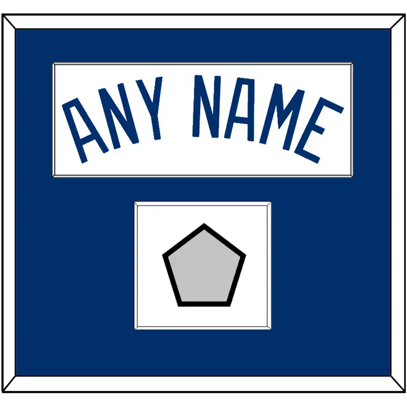 Los Angeles Name & World Series Jersey Patch - Home White (2007-2023) - Single Mat 1