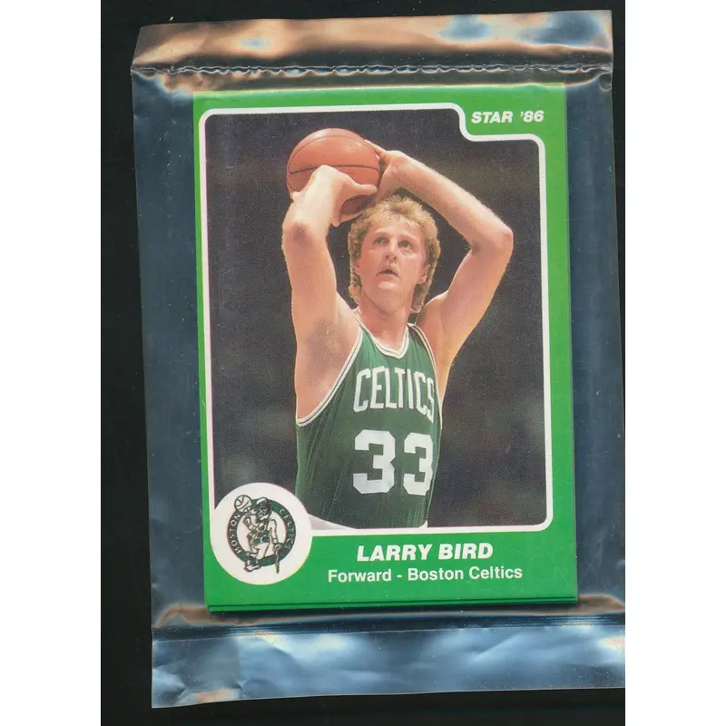 1985/86 Star Basketball Celtics Bagged Set (Green Version)